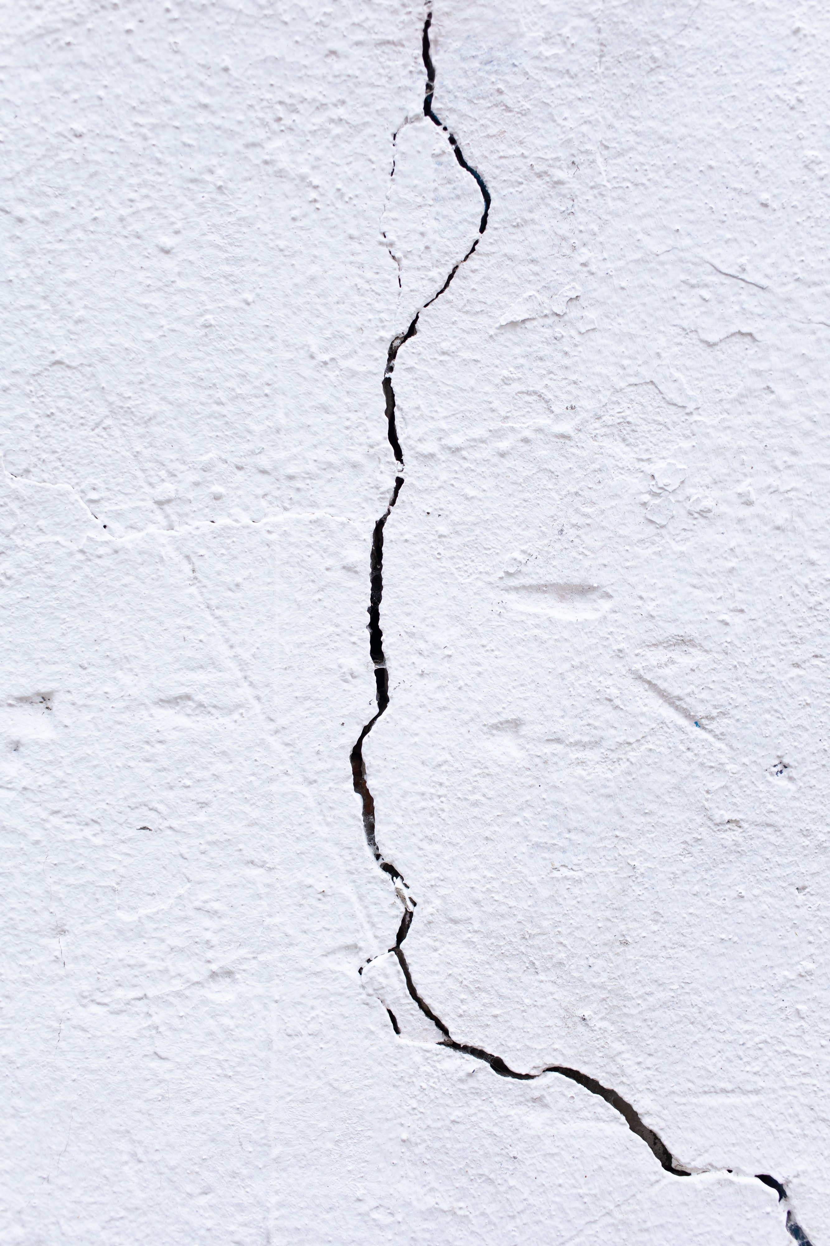 fissure dans un mur