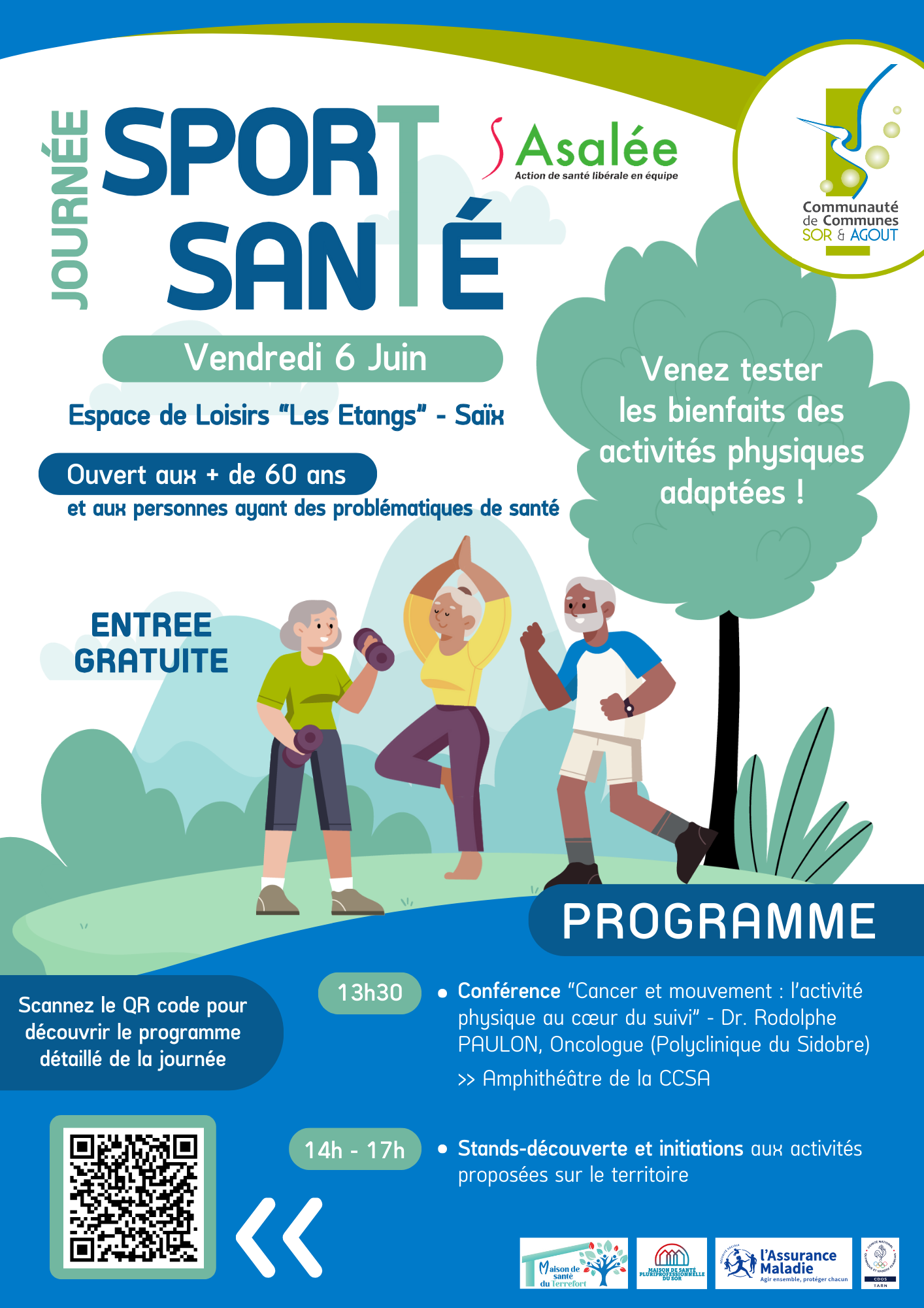 affiche sport santé
