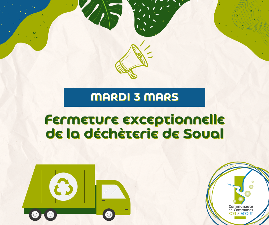 fermeture-déchèterie-soual