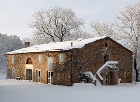 la pouzaque sous la neige