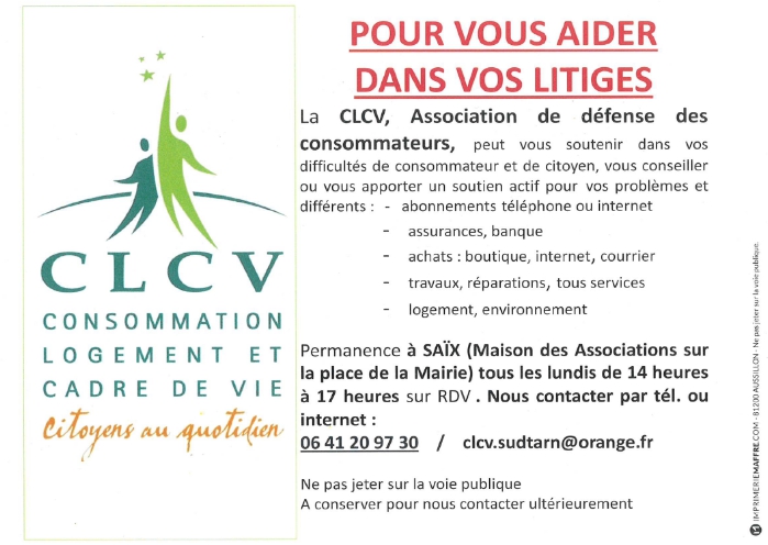 affiche aide aux ligites