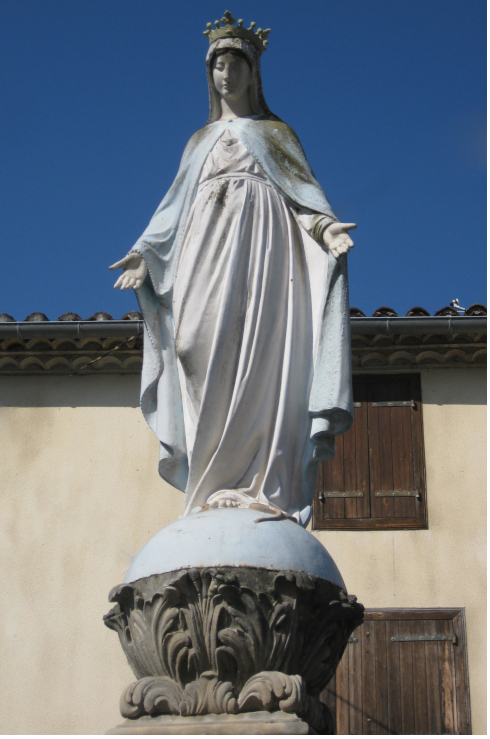 statue de la vierge