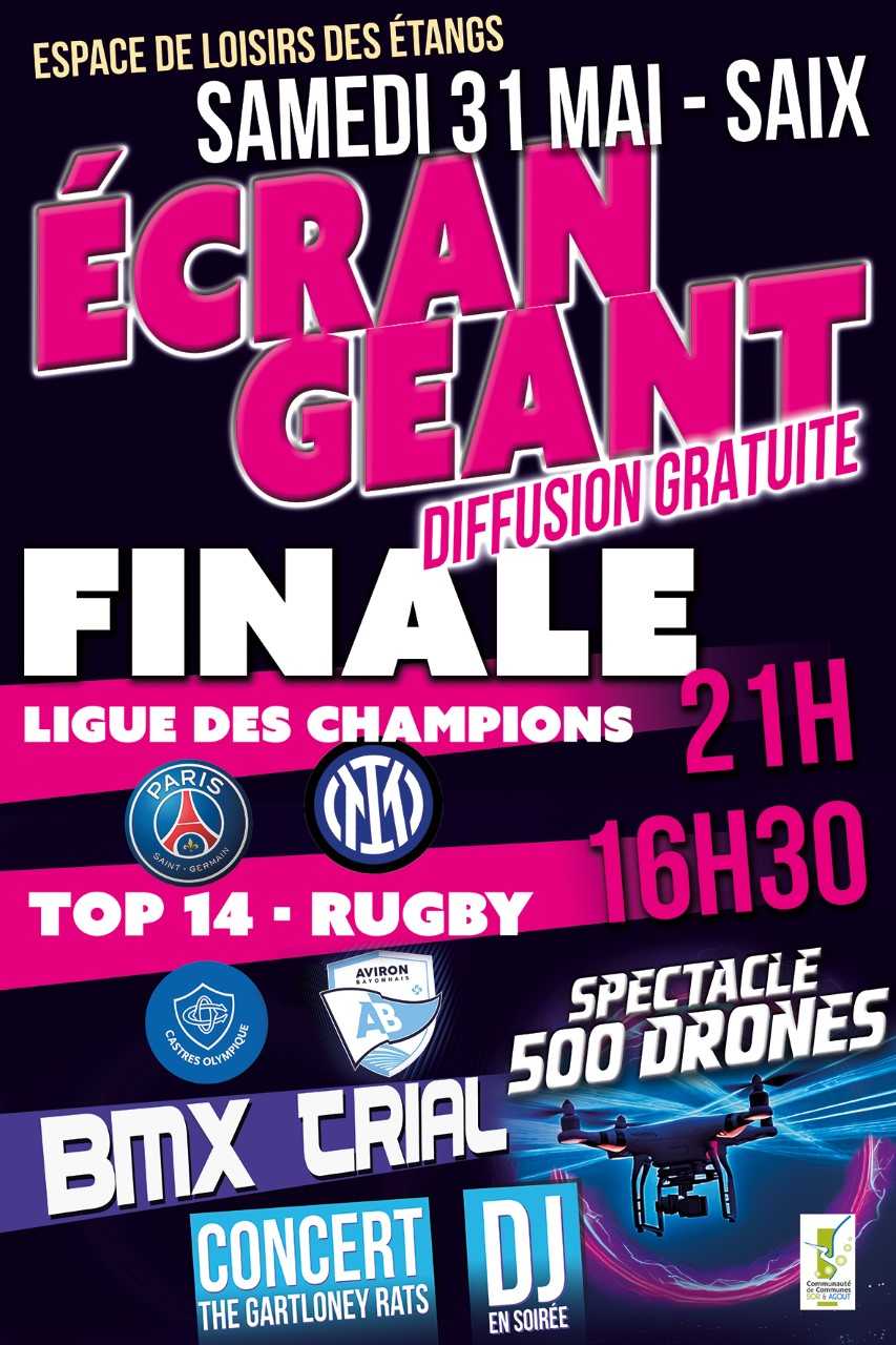 écran géant