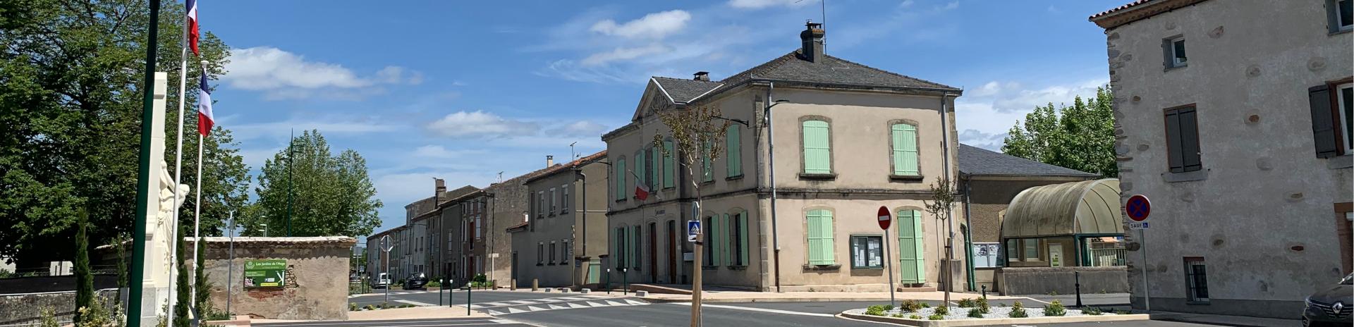 La mairie, avenue François Monsarrat