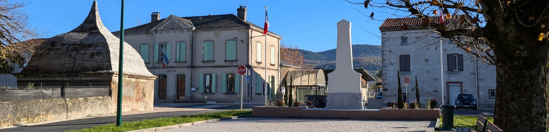 Verdalle centre bourg