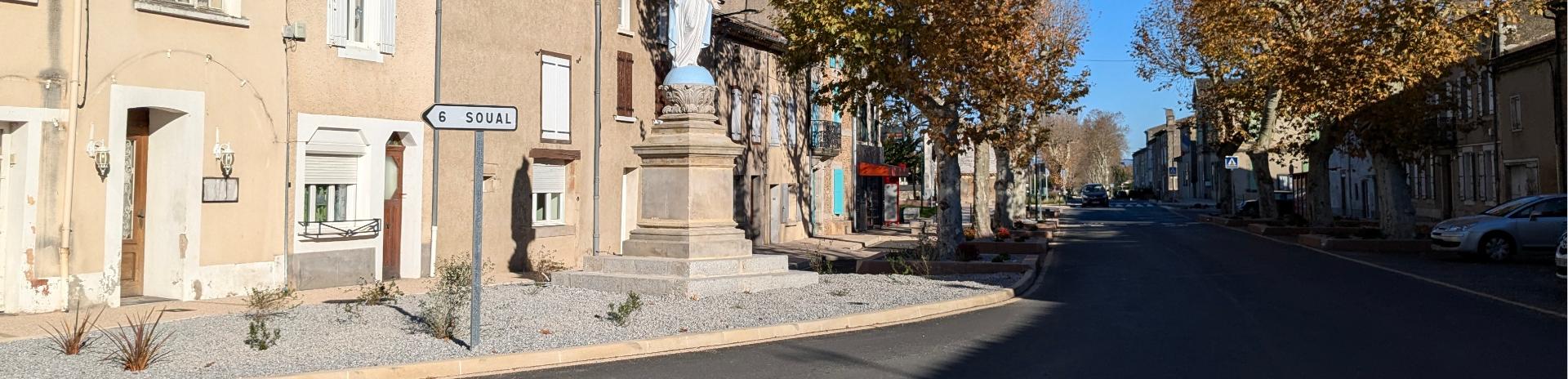 Verdalle centre bourg