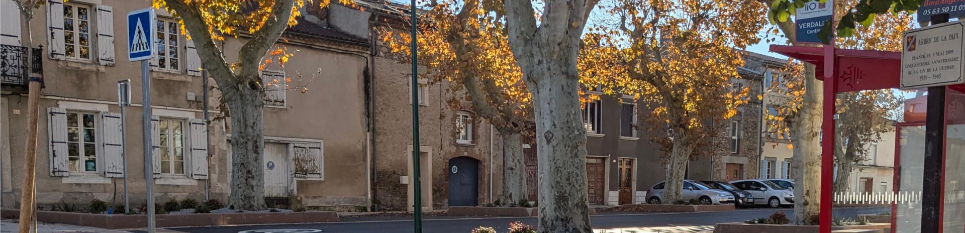 Verdalle centre bourg