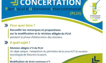affiche concertation PLUi
