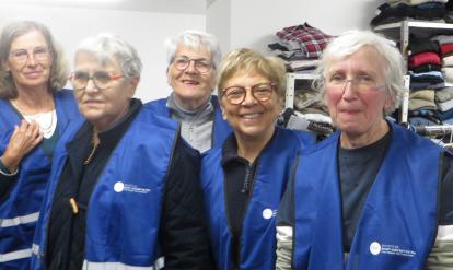 Une équipe accueillante de bénévoles .Photo DDM. Mélanie Damien