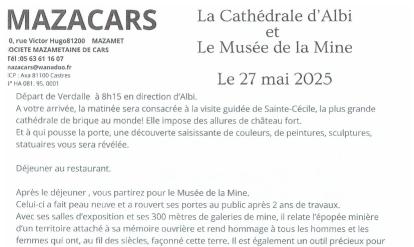 affiche visite avec Mazacar