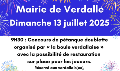 affiche 13 juillet