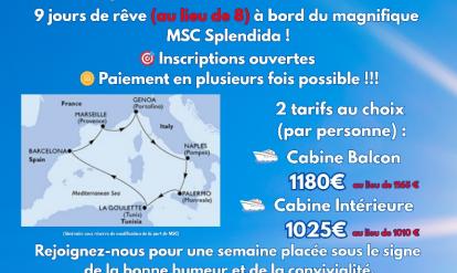 affiche croisière MJC