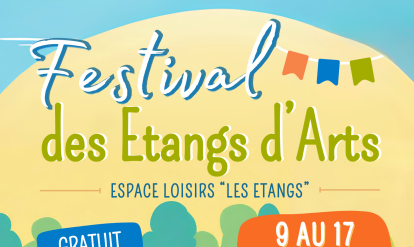 Affiche festival les Etangs d'Arts
