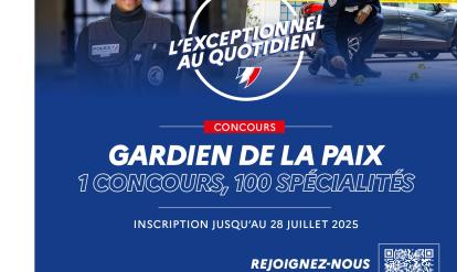 affiche gardien de la paix