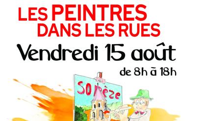 affiches les peintres dans les rues