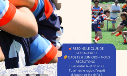 affiche rejoins le Club Sor-Agout
