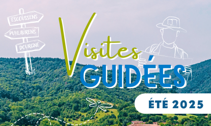 affiche CCSA visites guidées 2025