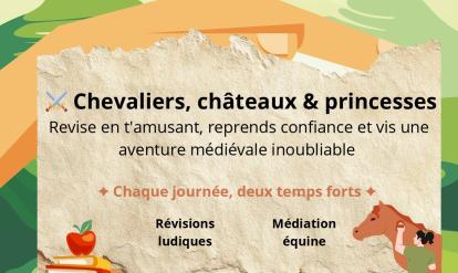 affiche séjour avec date et tarif