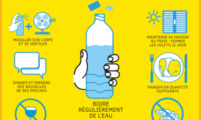Image de consignes en cas de canicule 