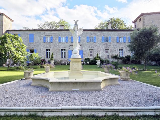 Jardin de l'Ange, Château de Verdalle