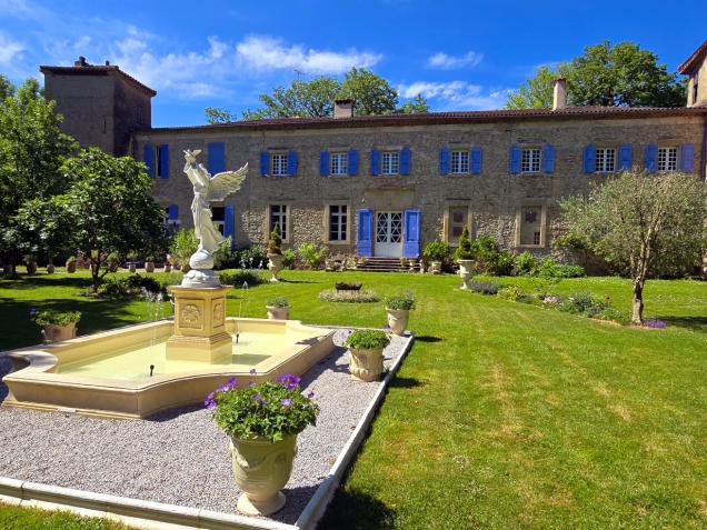 Jardin de l'Ange, Château de Verdalle