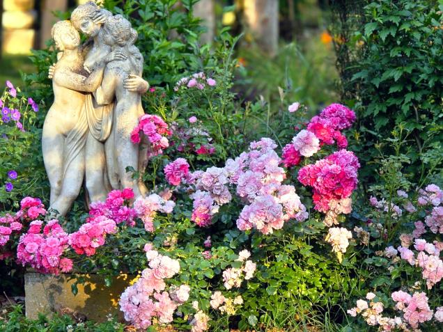 Jardin de l'Ange, Château de Verdalle