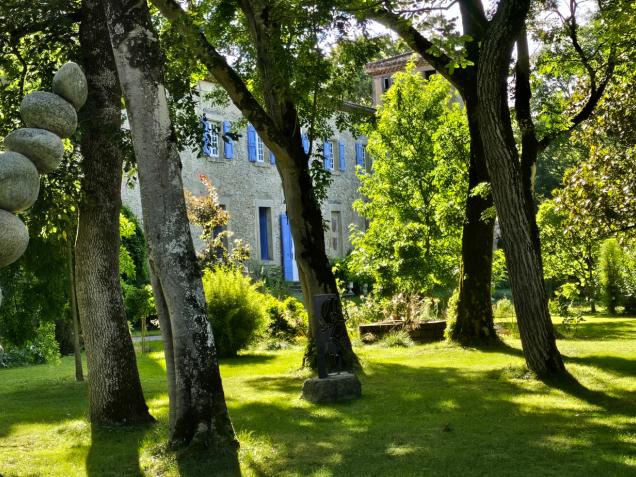 Jardin de l'Ange, Château de Verdalle